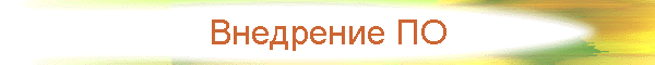 Внедрение ПО